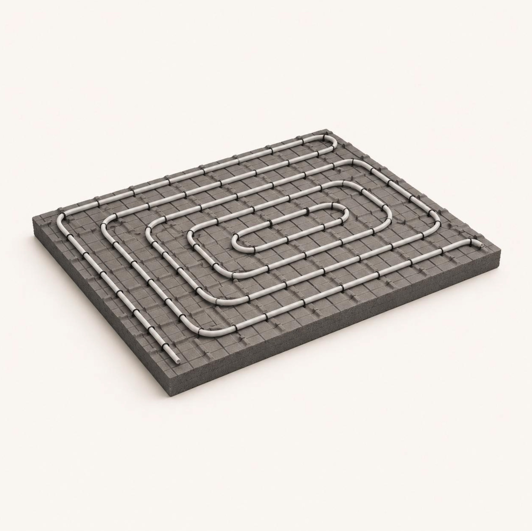 Tackerplaat pour plancher chauffant